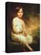Little Girl with Flowers or Innocence, Portrait of Nancy Graham-Sir Henry Raeburn-Premier Image Canvas