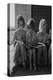 Little Girls Read their Lessons-Dorothea Lange-Stretched Canvas