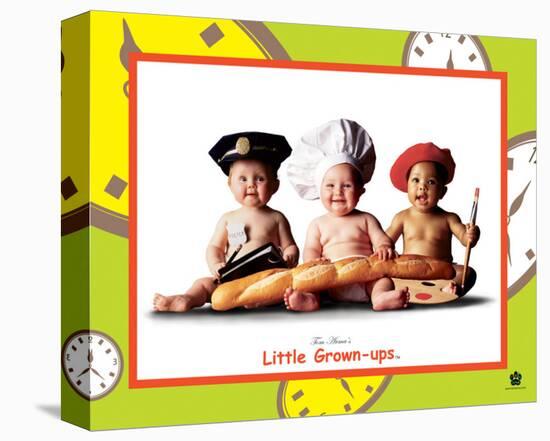 Little Grown-Ups-Tom Arma-Stretched Canvas