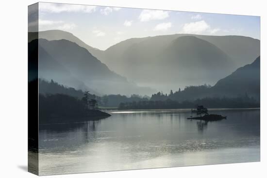 Little Island, Head of the Lake in November, Lake Ullswater-James Emmerson-Premier Image Canvas