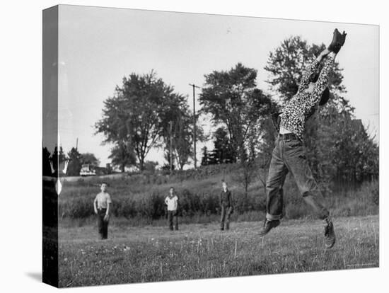 Little League Baseball Practice-Joe Scherschel-Premier Image Canvas