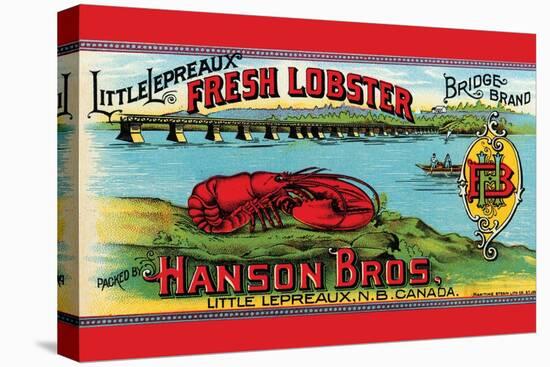 Little Lepreaux Fresh Lobster-null-Stretched Canvas