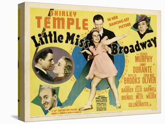 Little Miss Broadway, 1938-null-Stretched Canvas