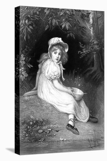 Little Miss Muffet, 19th Century-null-Premier Image Canvas