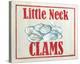 Little Neck Clams-Catherine Jones-Stretched Canvas