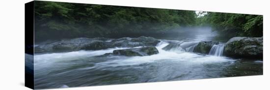 Little Pigeon River, Great Smoky Mountains National Park, Tennessee, North Carolina, USA-null-Premier Image Canvas