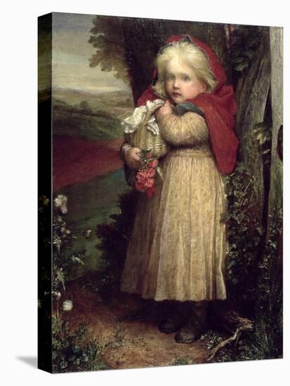 Little Red Riding Hood, 1890 (Oil on Canvas)-George Frederic Watts-Premier Image Canvas