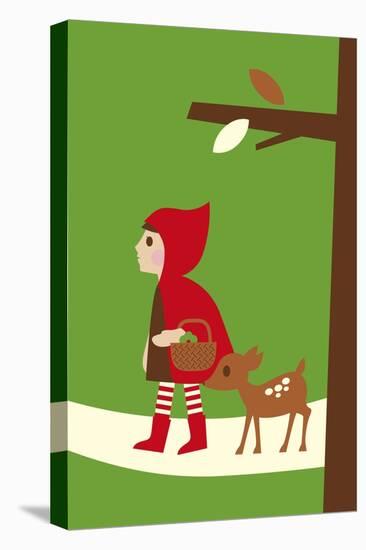 Little Red Riding Hood-Dicky Bird-Premier Image Canvas