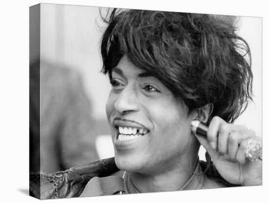 Little Richard Smiles-Associated Newspapers-Stretched Canvas