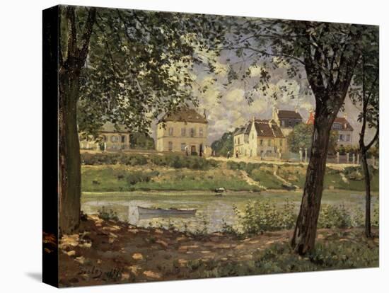 Little Town on the River Seine-Alfred Sisley-Premier Image Canvas