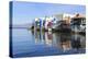 Little Venice Reflections, Mykonos Town (Chora), Mykonos, Cyclades, Greek Islands, Greece, Europe-Eleanor Scriven-Premier Image Canvas