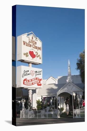 Little White Chapel Wedding Chapel in Las Vegas, Nevada, USA-Michael DeFreitas-Premier Image Canvas