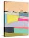 Live Colourfully - Applique-Joelle Wehkamp-Stretched Canvas