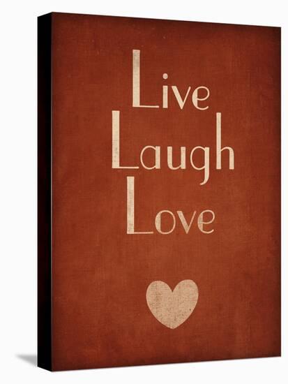 Live Laugh Love-null-Stretched Canvas