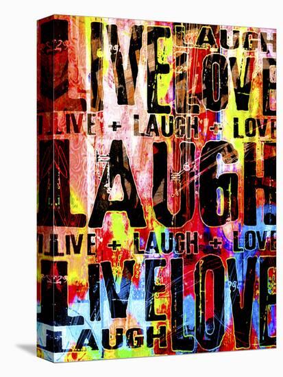 Live Love Laugh-Roseanne Jones-Premier Image Canvas