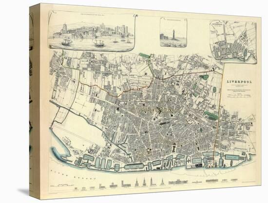 Liverpool, England, c.1836-null-Stretched Canvas