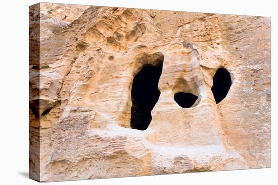 Living Ancient Cavern in Little Petra-vvoevale-Premier Image Canvas