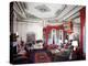 Living Room of the Vertes Suite, Decorated by Lady Mendl, at the Plaza Hotel-Dmitri Kessel-Premier Image Canvas