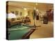Living Room with Bar and Pool Table-null-Premier Image Canvas