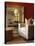 Living Room with Large Mirror-null-Premier Image Canvas