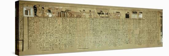 Livre des morts, papyrus de Nebqed-null-Premier Image Canvas