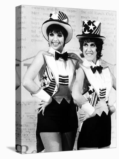 Liza Minnelli and Ruth Buzzi Perform a Tap Dance on the Rowan and Martin's Laugh-In-null-Stretched Canvas