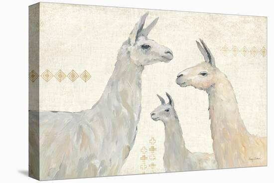 Llama Land IV-Avery Tillmon-Stretched Canvas