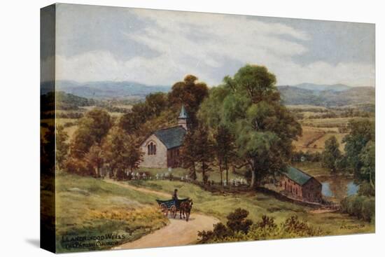 Llandrindod Wells, the Parish Church-Alfred Robert Quinton-Premier Image Canvas