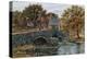 Llanystrumwdy Bridge, Nr. Criccieth-Alfred Robert Quinton-Premier Image Canvas