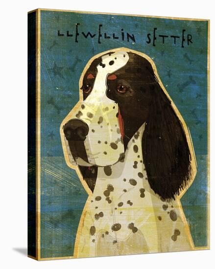 Llewellin Setter-John Golden-Stretched Canvas