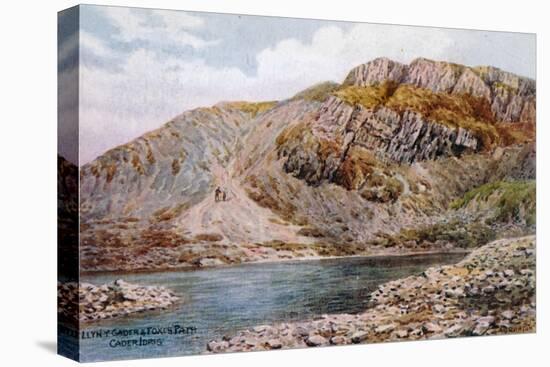 Llyn-Y-Gader and Foxes' Path, Cader Idris-Alfred Robert Quinton-Premier Image Canvas