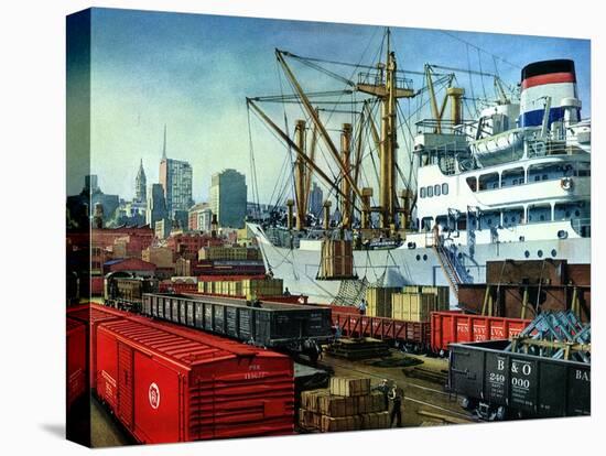 Loading Cargo, 1951-null-Premier Image Canvas