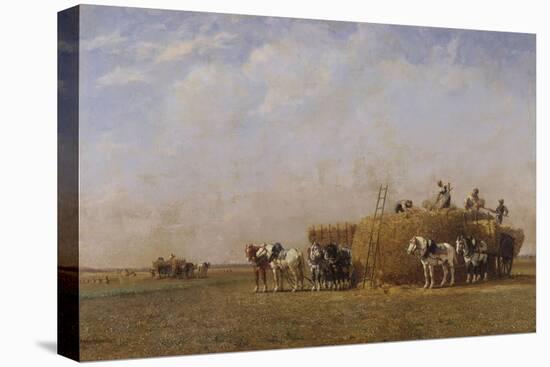 Loading the Hay Carts-Sir William Beechey-Premier Image Canvas