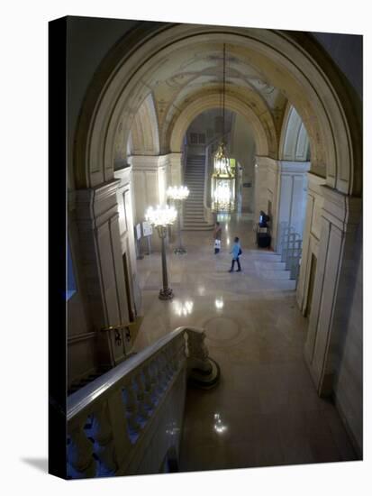 Lobby of the Cleveland Public Library's Main Branch-Jamie-andrea Yanak-Premier Image Canvas