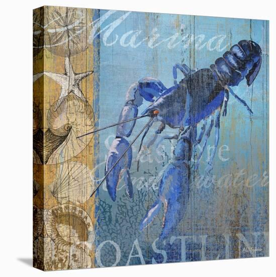 Lobster and Sea-null-Premier Image Canvas