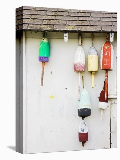 Lobster Buoys on Hut-Tom Grill-Premier Image Canvas