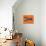 Lobster on Orange-Alice Straker-Premier Image Canvas displayed on a wall