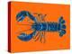 Lobster on Orange-Alice Straker-Premier Image Canvas