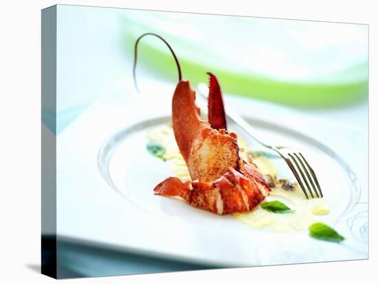 Lobster on Pineapple Carpaccio-null-Premier Image Canvas