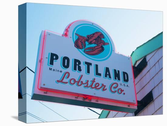 Lobster Restaurant, Portland, Maine, New England, United States of America, North America-Alan Copson-Premier Image Canvas