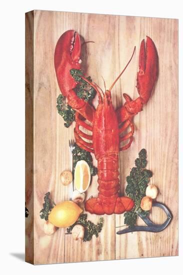 Lobster Tableau-null-Stretched Canvas