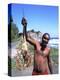 Lobsterman at Grants Bay, St. Vincent and the Grenadines-Bill Bachmann-Premier Image Canvas