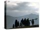 Local People, Debirichwa Village, Simien Mountains National Park, Ethiopia, Africa-David Poole-Premier Image Canvas