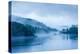 Loch Beinn a Meadhoin in the mist, Inverness, Scotland-Niall Benvie-Premier Image Canvas