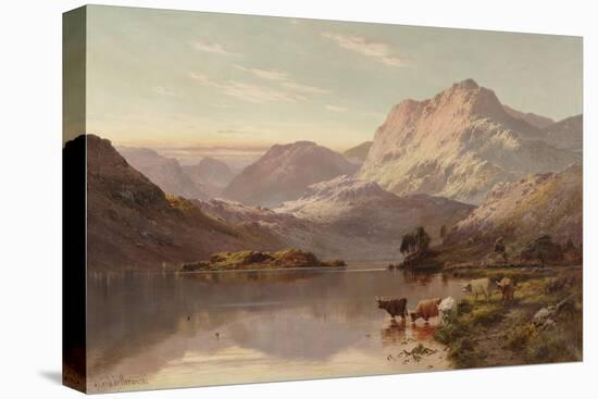 Loch Fad (Oil)-Alfred De Breanski-Premier Image Canvas
