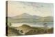 Loch Ness, from Above the Fall of Foyers-English School-Premier Image Canvas