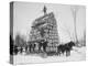 Logging a Big Load, Michigan, C.1880-99-null-Premier Image Canvas