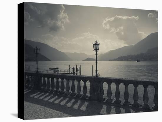 Lombardy, Lakes Region, Lake Como, Bellagio, Grand Hotel Villa Serbelloni, Lakefront, Italy-Walter Bibikow-Premier Image Canvas