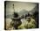 Lombardy, Lakes Region, Lake Como, Varenna, Villa Monastero, Gardens and Lakefront, Italy-Walter Bibikow-Premier Image Canvas