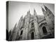 Lombardy, Milan, Piazza Duomo, Duomo Cathedral, Defocussed, Italy-Walter Bibikow-Premier Image Canvas